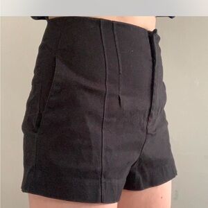 Black shorts